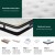 Giselle Bedding Breeze Series 30cm Queen Mattress, Euro Top, Pocket Spring, Medium Firm, Hypoallergenic, White