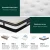 Giselle Bedding Breeze Series 30cm Queen Mattress, Euro Top, Pocket Spring, Medium Firm, Hypoallergenic, White