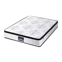 Giselle Bedding Verve Series 30cm Queen Mattress - Medium Firm Euro Top with Pocket Spring & Breathable Fabric