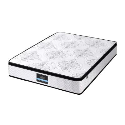 Giselle Bedding Verve Series 30cm Queen Mattress - Medium Firm Euro Top with Pocket Spring & Breathable Fabric