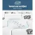 Giselle Bedding Galaxy Series 35cm Cool Gel Memory Foam Queen Mattress - Euro Top, 7-Zone Support, Hypoallergenic
