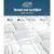 Giselle Bedding Luna 36cm Queen Mattress Cool Gel Memory Foam, Flippable, 7-Zone Pocket Springs, Euro Top, Dual Firmness