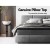 Giselle Bedding Ella 18cm Queen Mattress - Medium Firm Pillow Top, Hypoallergenic, Dust Mite Resistant, Zero Disturbance