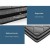 Giselle Bedding 22cm Medium Firm Queen Mattress with 5-Zone Pocket Springs & Hypoallergenic Fabric for Ultimate Comfort