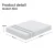 BedStory Queen 25cm Memory Foam Mattress with Cooling Gel, Medium Feel, CertiPUR-US & OEKO-TEX Certified, Dual-Sided