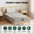 Giselle Bedding Cool Gel Memory Foam Mattress, Charcoal 7-Zone, Washable Bamboo Cover, 15cm Single, Medium-Firm Comfort Giselle Bedding Cool Gel Memory Foam Mattress, Charcoal 7-Zone, Washable Bamboo Cover, 15cm Single, Medium-Firm Comfort