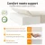 Giselle Bedding 3-Fold Foldable Mattress Sherpa Fleece 190x79cm Portable High-Density Foam Bed Chair Guest Travel