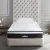 Giselle Bedding Euro Top Single Mattress, 21cm, Medium Firm, Bonnell Spring, High-Density Foam, Hypoallergenic