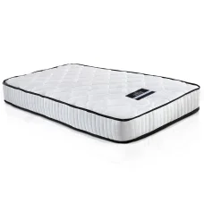 Giselle Bedding Peyton Pocket Spring Mattress Single 21cm Medium Firm, Hypo-Allergenic, Soft Quilting, No Turn