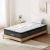 Giselle Bedding Marc Series Single Mattress - 34cm Euro Top, 9-Zone Latex Foam, Medium Firm, Hypoallergenic, Cool Sleep