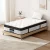 Giselle Bedding 31cm Euro Top King Single Mattress - Plush, High-Density Foam, 5-Zoned Pocket Springs, Medium Firm