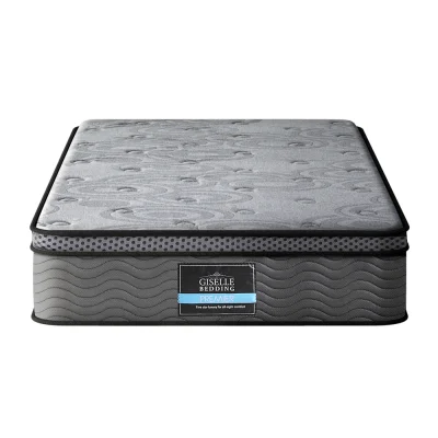 Giselle Bedding Reverie Euro Top 26cm Single Mattress - Medium Firm, Memory Foam, Pocket Springs, Hypoallergenic