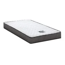 Giselle Bedding 16cm Single Bonnell Spring Mattress - Medium Firm, High-Density Foam, Mite Resistant, Luxurious Fabric