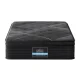 Giselle Bedding Midnight Series Single Mattress 35cm Bamboo Charcoal Foam, Medium Firm Euro Top, Pocket Spring System