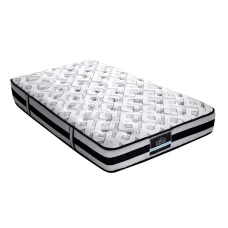 Giselle Bedding Rumba Series Ultra Firm 24cm Tight Top Mattress, Single Size, High-Density Foam & Pocket Spring Support