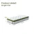 BedStory 30cm Single Hybrid Mattress - Cooling Gel Memory Foam, 5-Zone Pocket Spring, Medium-Firm, CertiPUR-US Certified