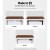 Artiss Standing Desk Top, Particle Board, Rustic Brown, 120CM x 60CM, Durable, Easy Assembly, Anti-Scratch Finish