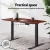 Artiss Standing Desk Top, Particle Board, 120CM, Walnut, Smooth Edges, Anti-Scratch, Easy Assembly, Eco-Friendly