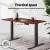 Artiss Standing Desk Top, Walnut Particle Board, 140CM, Smooth Edges, Anti-Scratch, Easy Assembly, Eco-Friendly