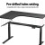 Artiss Standing Desk Top Particle Board 160CM Black L-Shape Glossy Finish Easy Assembly Office Upgrade Artiss Standing Desk Top Particle Board 160CM Black L-Shape Glossy Finish Easy Assembly Office Upgrade