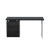 Artiss Computer Desk with Drawers, Honeycomb Board, 140cm Black, Sturdy Workspace with Anti-Rust Features