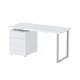 Artiss Computer Desk with Drawers, White, 140cm - Sturdy Workspace Solution with Modern Design & Easy Assembly