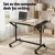 Artiss Adjustable Oak Drafting Table - 100x60cm MDF Desk, Multi-Functional Art & Drawing Station with Side Tray