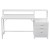 Artiss 160cm Computer Desk White MDF Home Office Table with Drawers, Open Shelf, Monitor Riser & Printer Space Artiss 160cm Computer Desk White MDF Home Office Table with Drawers, Open Shelf, Monitor Riser & Printer Space