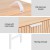 Artiss Console Table, MDF Melamine, 92CM, Pine White - Fluted Design, 2 Drawers, Metal Legs, Easy Assembly