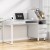 Artiss Computer Desk with Bookshelf, 4 Drawers, Melamine Finish, Metal Base, 150cm x 60cm x 110cm, White
