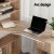 Artiss 2-in-1 Oak Computer Desk with 5-Tier Bookshelf & Drawer, 120cm - Stylish, Space-Saving Workstation