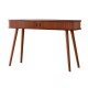 Artiss Console Table, Particle Board & Pinewood, 120CM, Walnut, Fluted Doors, Spacious Storage, Easy Assembly