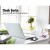 Artiss Computer Desk with Drawer and Cabinet, Engineered Wood, 100cm, White - Modern Office Storage Solution