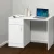 Artiss Computer Desk with Drawer and Cabinet, Engineered Wood, 100cm, White - Modern Office Storage Solution