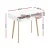 Artiss 90CM White Computer Desk - Scandinavian Style, Rubber Wood Legs, Drawer & Shelf, 15mm Particle Board