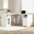 Artiss L-Shaped White Computer Desk with Storage Cabinet & Drawers, 150cm - Space-Saving Home Office Solution