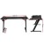Artiss 140CM RGB Gaming Desk - LED Lights, Sturdy Steel Frame, Adjustable Features, Waterproof, Easy Assembly