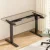 Artiss Electric Standing Desk Frame Only Black Height Adjustable Motorised 70kg Load, 100-160cm, Steel, Ultra-Quiet