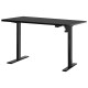 Artiss Motorised Standing Desk, Black, 120cm, Adjustable Height, Eco-Friendly, Quiet Operation, Home Office Solution