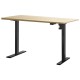 Artiss Motorised Standing Desk, White Oak, 120cm, Height Adjustable, Ergonomic, Home Office Solution, Quiet Operation