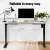 Artiss Motorised Standing Desk 120CM, Dual-Motor Adjustable Frame, Smooth Quiet Operation, Black Metal, 1-Year Warranty Artiss Motorised Standing Desk 120CM, Dual-Motor Adjustable Frame, Smooth Quiet Operation, Black Metal, 1-Year Warranty