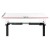Artiss Motorised Standing Desk, Particle Board, 140cm, White, Height Adjustable, Ergonomic Office Solution