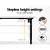 Artiss Motorised Standing Desk, Particle Board, 140cm, White, Height Adjustable, Ergonomic Office Solution