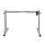 Artiss Electric Standing Desk Frame Only, Height Adjustable, Grey, 70kg Load, Motorised, 100–160cm Compatible