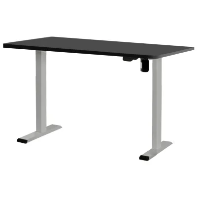 Artiss Motorised Standing Desk, Particle Board, 120CM, Black, Adjustable Height, Ergonomic Office Solution