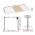 Artiss 120CM Electric Standing Desk, Dual-Motor Adjustable Frame, Metal, 70-120cm Height, White Desktop, Quiet Operation