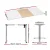 Artiss 120CM Electric Standing Desk, Dual-Motor Adjustable Frame, Metal, 70-120cm Height, White Desktop, Quiet Operation