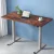 Artiss Motorised Standing Desk, Particle Board, 120CM, Rustic Brown, Height Adjustable, Ergonomic Office Solution