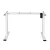 Artiss Electric Standing Desk Frame Only, Height Adjustable Motorised, White, 70kg Load, 100–160cm Compatible