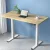 Artiss Motorised Sit Stand Desk - White Oak 140cm | Adjustable, Eco-Friendly, Quiet Operation for Home & Office